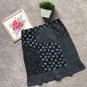 Ann Taylor Loft patchwork skirt